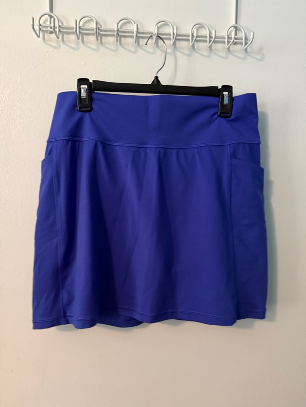 Athleta Electric Blue/Purple Athletic Skort with Side Pockets